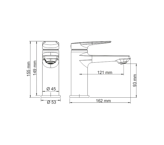 Смеситель для умывальника WasserKRAFT Aisch 5503, изображение 6