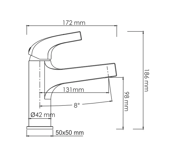Смеситель  для умывальника WasserKRAFT Sauer 7103, изображение 3
