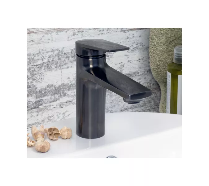 Смеситель для умывальника  WasserKRAFT Wiese 8403 оруж.сталь, изображение 2