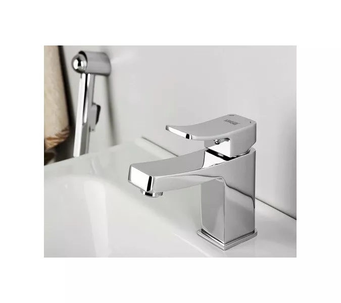 Смеситель для умывальника / с гигиенической лейкой WasserKRAFT Aller 1060 1068, изображение 2