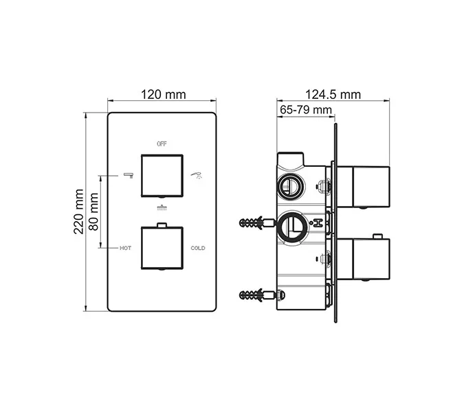 Смеситель для душа WasserKRAFT Alme 1500 1544, изображение 3
