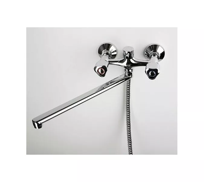 Смеситель для ванны WasserKRAFT Amper 2900 2902L, изображение 2