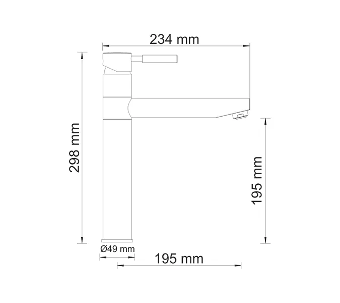 Смеситель для кухонной мойки WasserKRAFT Main 4100 4107, изображение 3