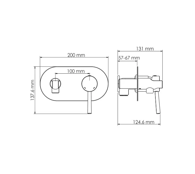 Смеситель для душа с гигиенической лейкой WasserKRAFT Main 4100 4138, изображение 3
