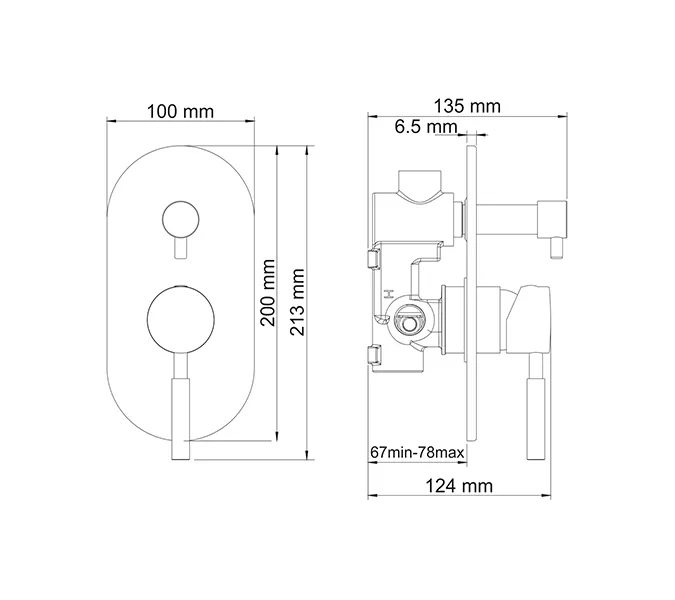 Смеситель для душа WasserKRAFT Main 4100 4141, изображение 3
