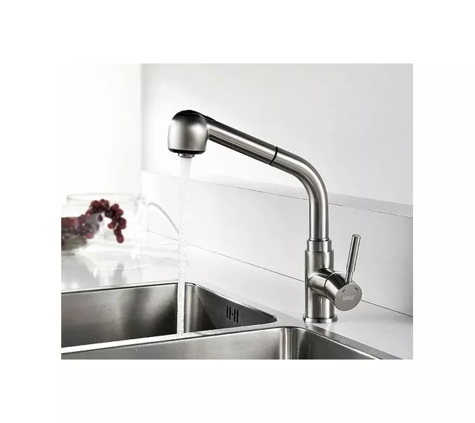 Смеситель для кухни с выдвижной лейкой WasserKRAFT Wern 4200 4266, изображение 2