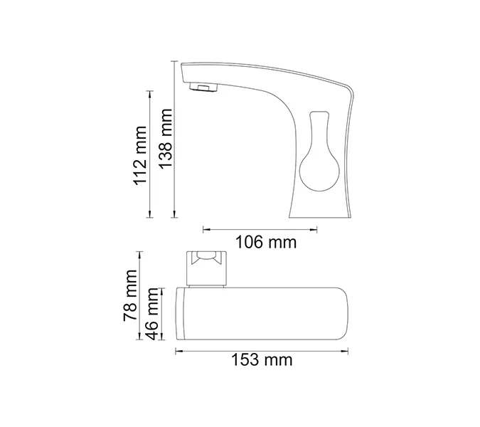 Смеситель для умывальника WasserKRAFT Berkel 4800 4803, изображение 3