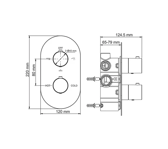 Смеситель для душа WasserKRAFT Berkel 4800 4844, изображение 3