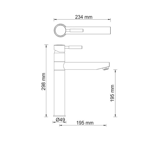 Смеситель для кухни WasserKRAFT  A8137, изображение 3