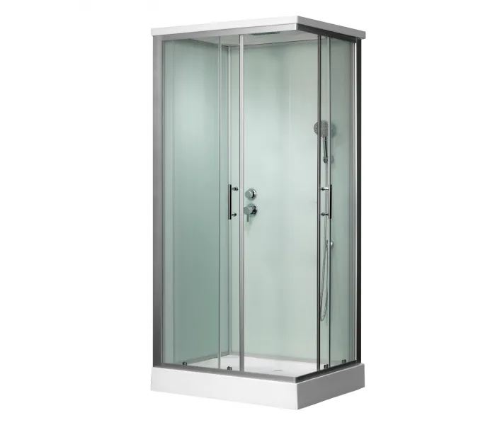 Душевая кабина Frank F900/1 угловая 90*70 низкий поддон