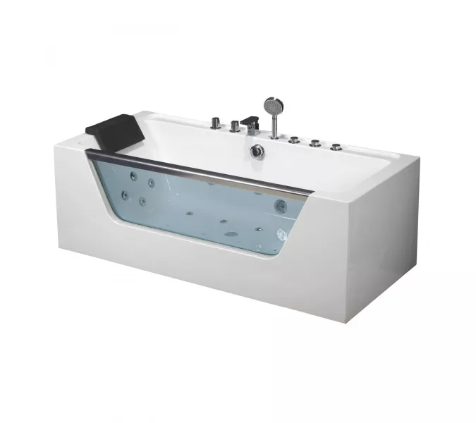 Гидромассажная ванна Frank F102/103 пристенная 170*80,180*80, Выбрать размер: 170