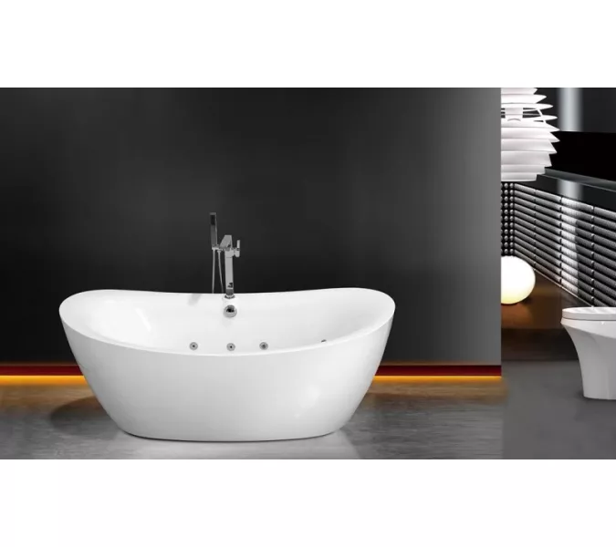 Гидромассажная ванна Frank F162 отдельностоящая 180*85, изображение 2