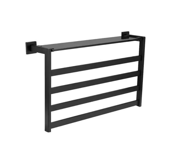 Электрический полотенцесушитель Black&White N-333W/B, Выбрать цвет: Черный, изображение 5