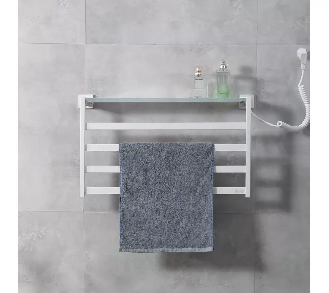 Электрический полотенцесушитель Black&White N-333W/B, Выбрать цвет: Белый