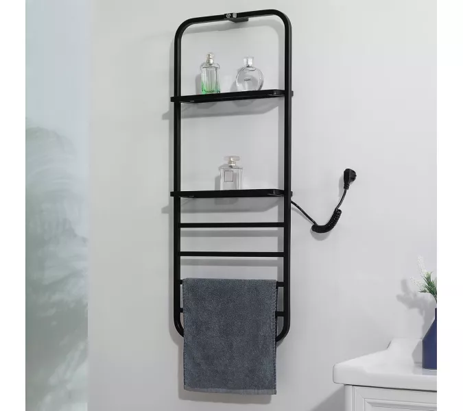 Электрический полотенцесушитель Black&White N-337B, Выбрать цвет: Чёрный