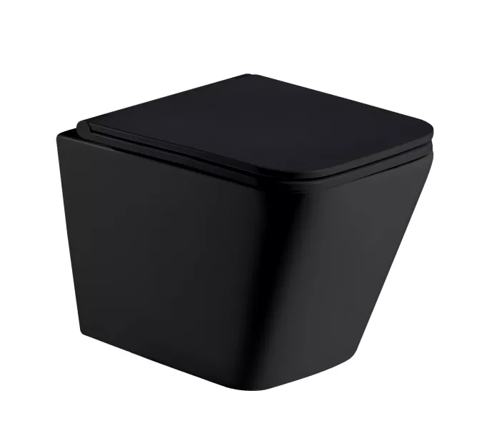 Унитаз подвесной WeltWasser GELBACH 004 MT BL черный матовый, Выбрать цвет: чёрный матовый