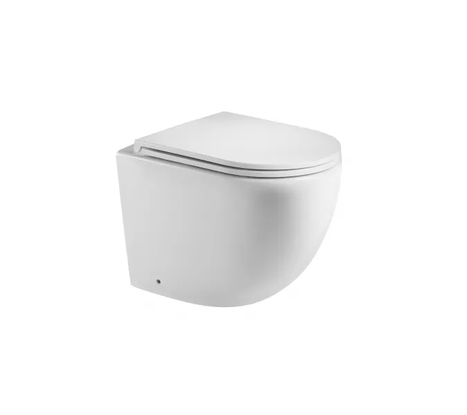 Унитаз напольный приставной WeltWasser MERZBACH 002, Выбрать цвет: Белый глянец