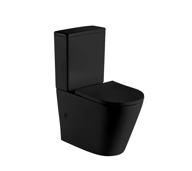 Унитаз компакт WeltWasser SALZBACH 001 черный матовый, Выбрать цвет: чёрный матовый
