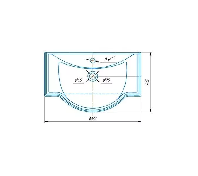 Тумба с раковиной для ванной комнаты OPADIRIS Брунелла- 65 Белый матовый, Выбрать размер: 65, Выбрать цвет: Белый, изображение 9