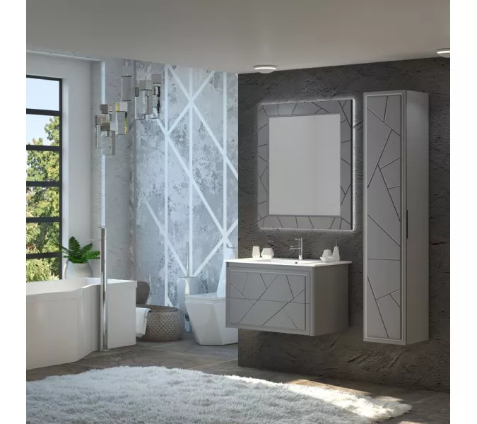 Пенал универсальный OPADIRIS Луиджи  серый, Выбрать цвет: Серый, изображение 5