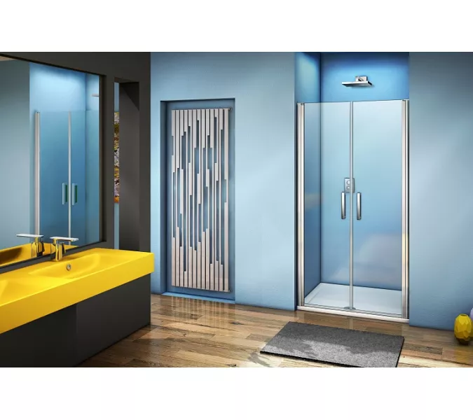 Душевая дверь распашная Good Door FANTASY SD, Выбрать размер: 80, Цвет стекла: прозрачное