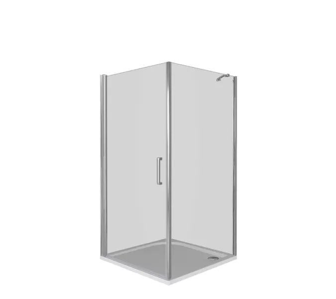 Душевой уголок  Good Door  FANTASY CR-С-CH без поддона, Выбрать размер: 80x80, Цвет стекла: прозрачное, изображение 3