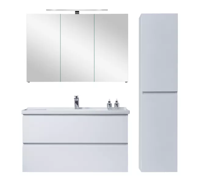 Тумба с раковиной Orans BC-4023W белый, Выбрать размер: 100, изображение 5