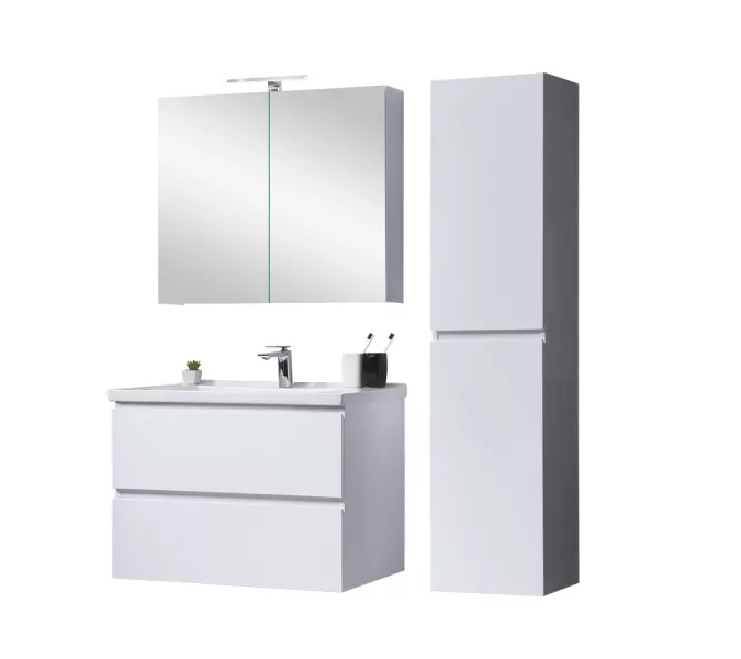 Тумба с раковиной Orans BC-4023W белый, Выбрать размер: 80, изображение 7