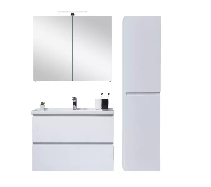 Тумба с раковиной Orans BC-4023W белый, Выбрать размер: 80, изображение 6