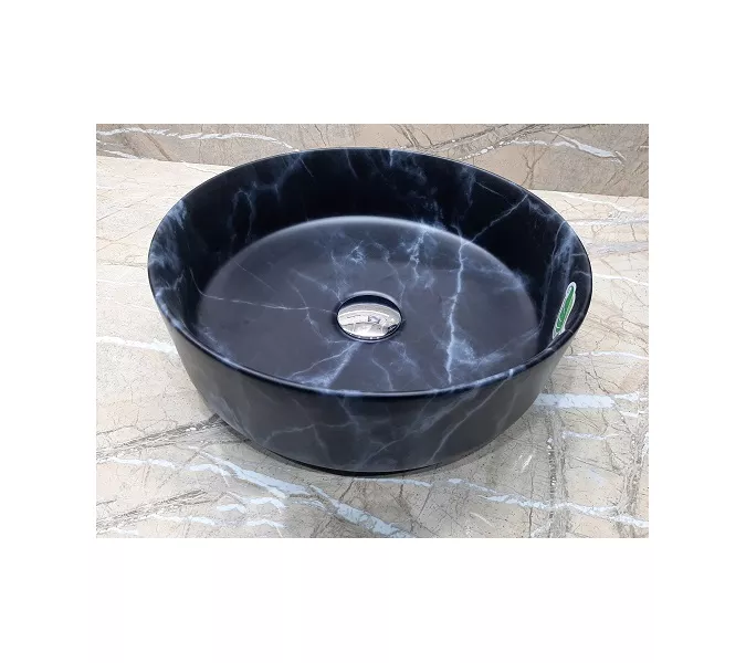 Раковина для ванной накладная круглая CeramaLux C1107