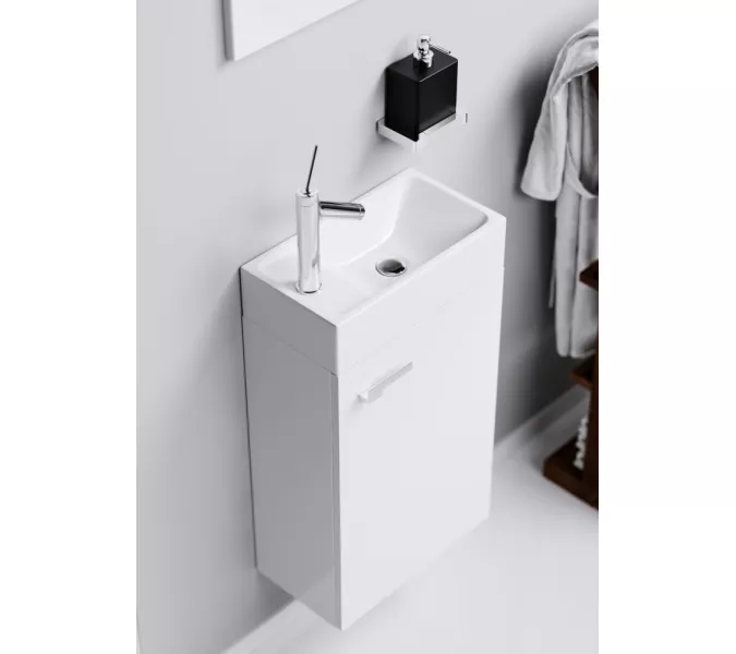 Тумба подвесная с умывальником AQWELLA Мастер Бокс 40, изображение 3