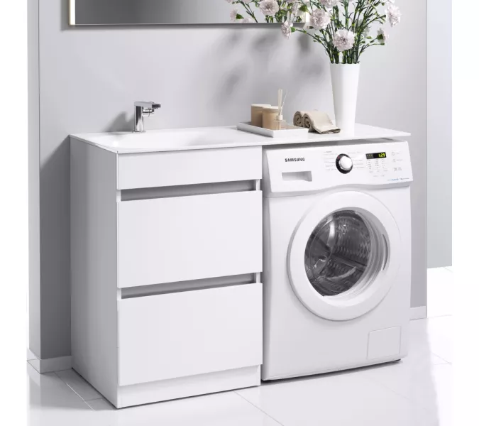 Тумба напольная с умывальником AQWELLA Forma 115, изображение 2