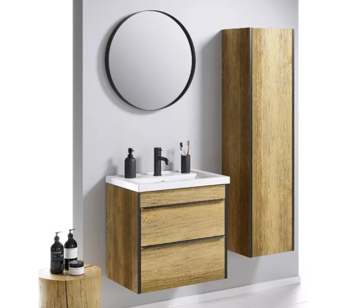 Тумба подвесная AQWELLA Фарго, Выбрать размер: 60, изображение 3