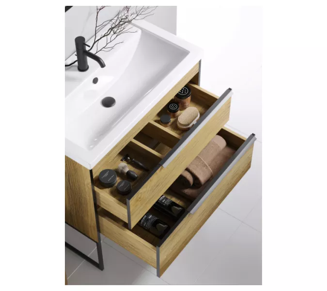 Тумба напольная AQWELLA Фарго, Выбрать размер: 60, изображение 3