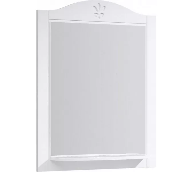 Зеркало с полкой AQWELLA Франческа, Выбрать размер: 75