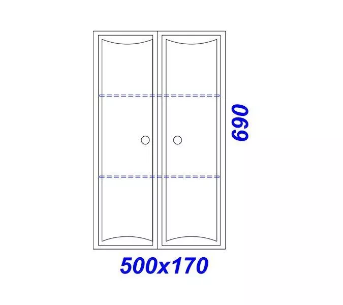 Подвесной шкаф AQWELLA Барселона 50, изображение 2