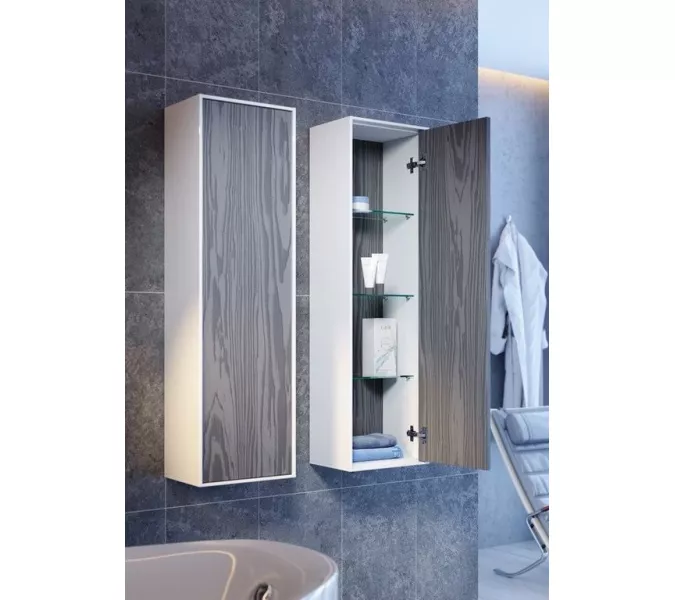 Пенал подвесной AQWELLA Пять звезд Genesis, Выбрать цвет: Белый, изображение 3