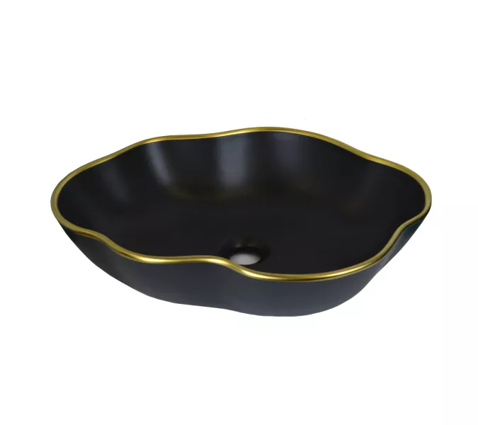 Раковина-чаша  Bronze De Luxe Black Orchid, изображение 2