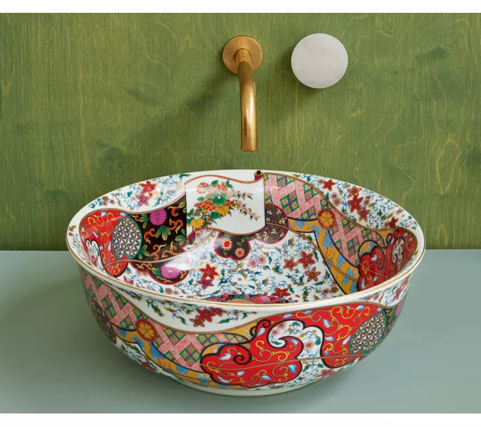 Накладная раковина-чаша Bronze De Luxe Festival 2231