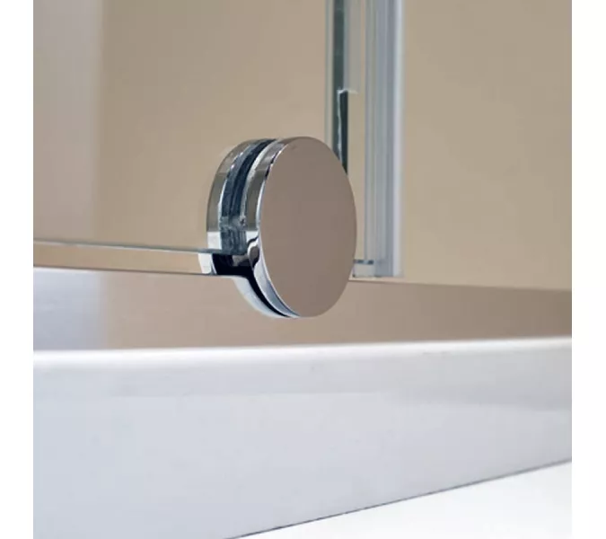 Душевой уголок  Alvaro Banos Toledo S90.20 Cromo 90х90 прозрачное, без поддона, четверть круга, изображение 5