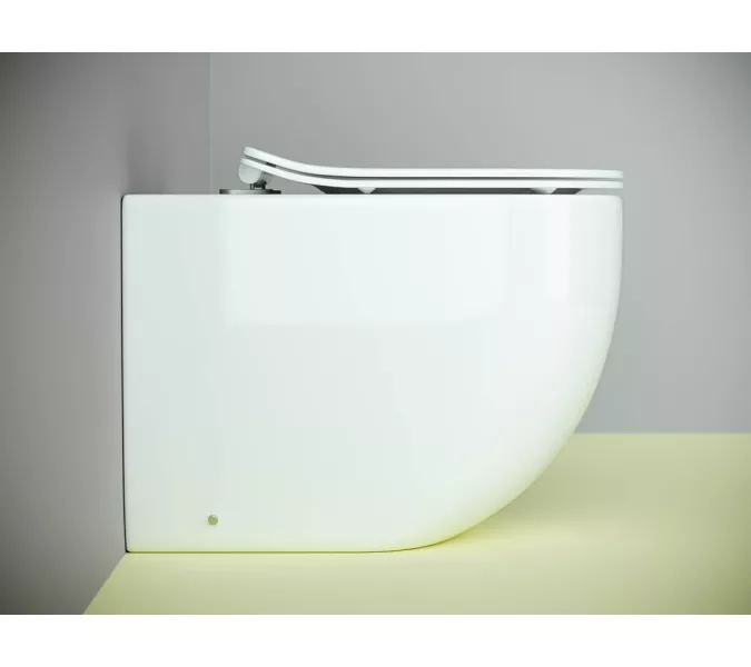 Напольный приставной унитаз Ceramica Nova Metropol Rimless CN4004, изображение 5