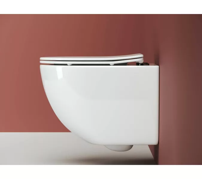 Подвесной унитаз Ceramica Nova Forma Rimless CN3009, изображение 7