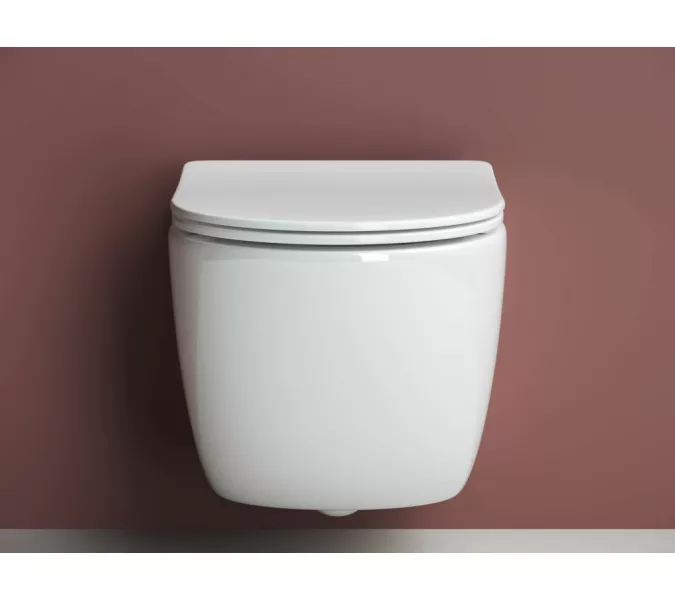 Подвесной унитаз Ceramica Nova Forma Rimless CN3009, изображение 2