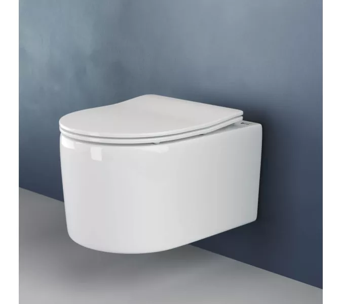 Подвесной унитаз Ceramica Nova Moments Rimless CN3003, изображение 2