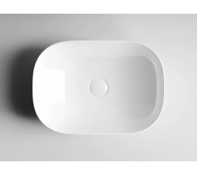 Умывальник чаша накладная прямоугольная Ceramica Nova Element CN6009, изображение 2