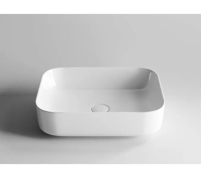 Умывальник чаша накладная прямоугольная Ceramica Nova Element CN6011, изображение 3