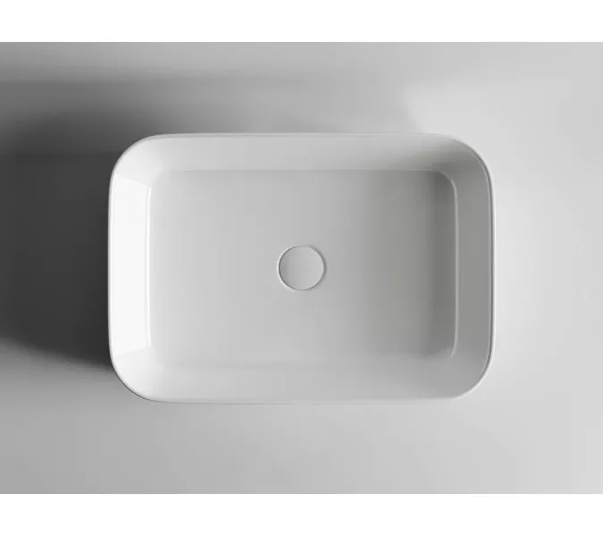 Умывальник чаша накладная прямоугольная Ceramica Nova Element CN5004, изображение 2