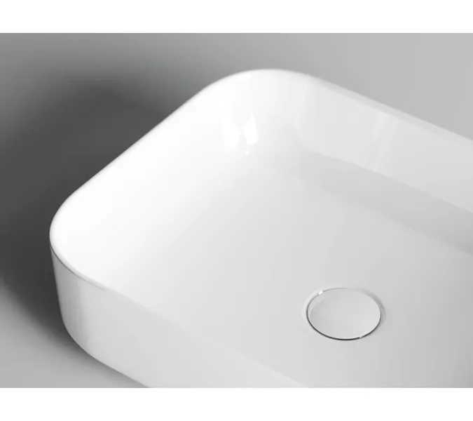 Умывальник чаша накладная прямоугольная Ceramica Nova Element CN6011, изображение 5
