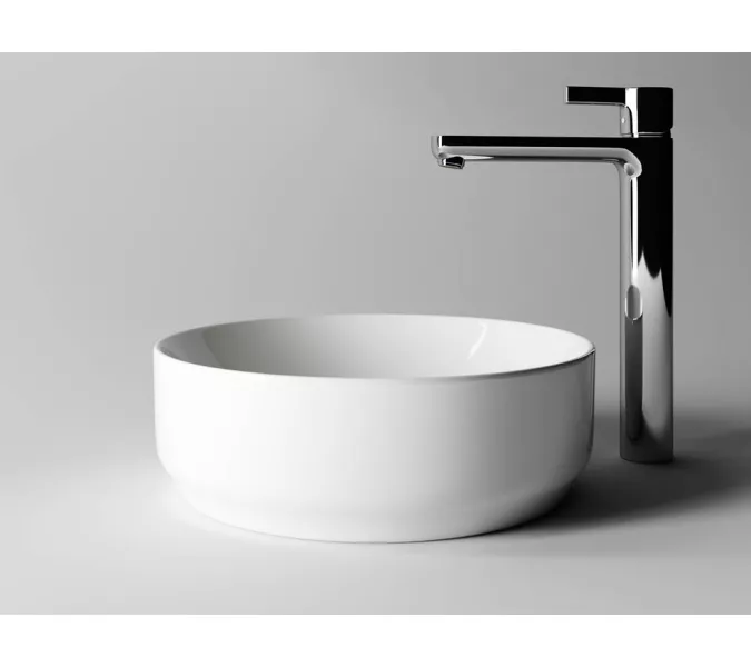 Умывальник чаша накладная круглая Ceramica Nova Element, Выбрать цвет: Белый глянец, изображение 3