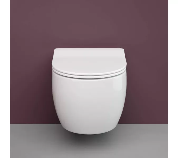 Подвесной унитаз Ceramica Nova PLAY Rimless CN3001, изображение 3